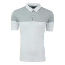 Load image into Gallery viewer, adidas Men&#39;s Heather 3-Stripe Polo Shirt
