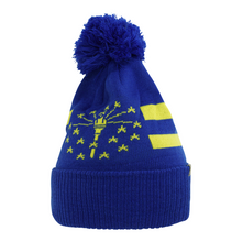 Load image into Gallery viewer, Cirque Mountain Indiana Flag Beanie
