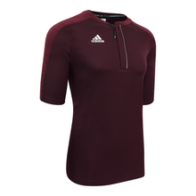 Load image into Gallery viewer, adidas Men&#39;s Modern Varsity S/S 1/4 Zip Shirt
