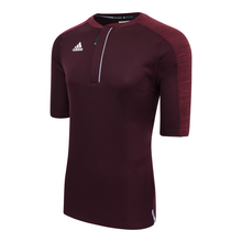 Load image into Gallery viewer, adidas Men&#39;s Modern Varsity S/S 1/4 Zip Shirt
